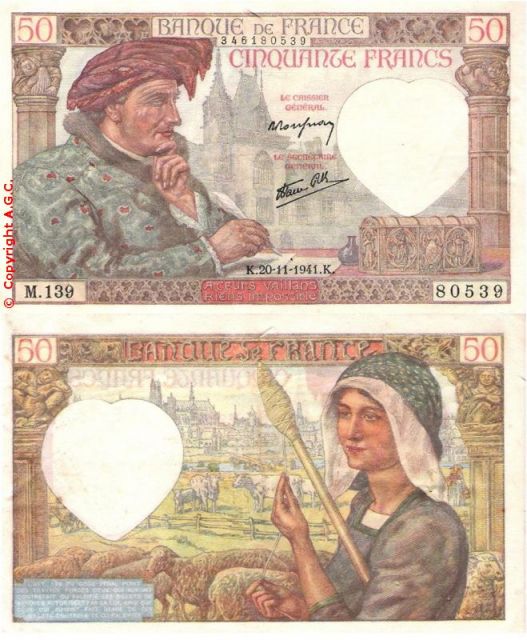 50 Francs Jacques COEUR type 1941.jpg